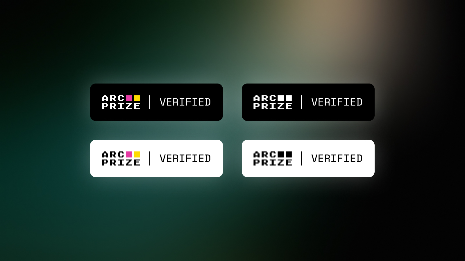 ARC Prize Verified Score Badges